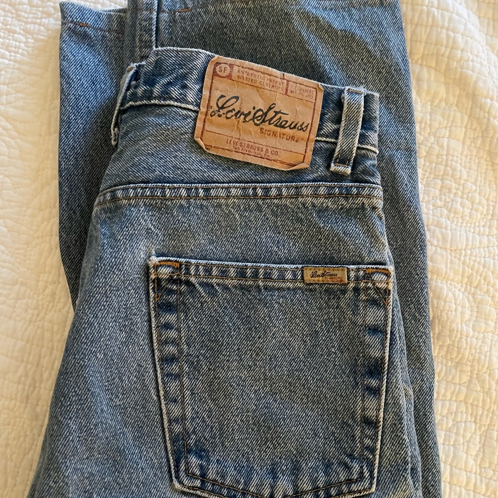 Vintage Levi’s wide leg jeans!